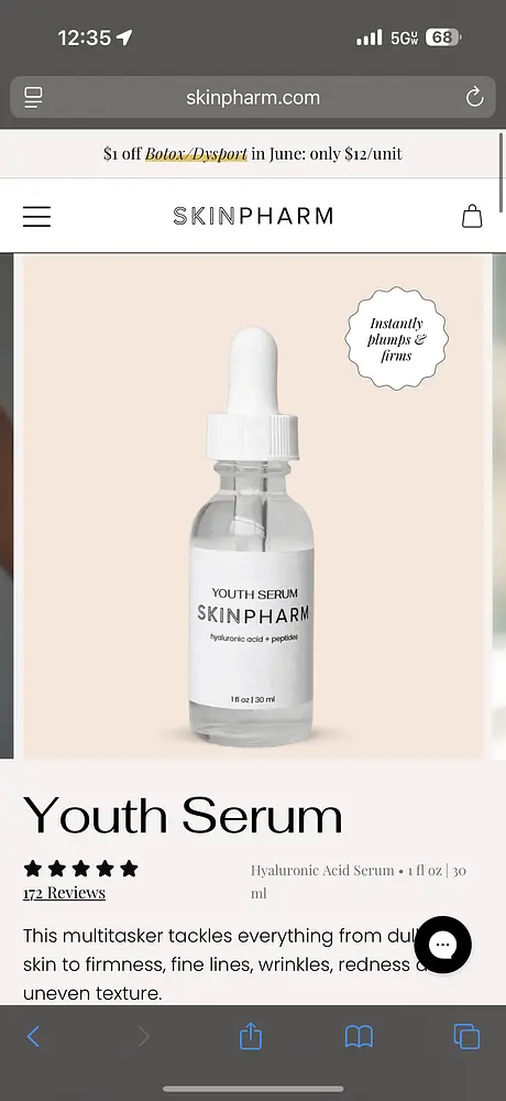 Skin Pharm Youth Serum