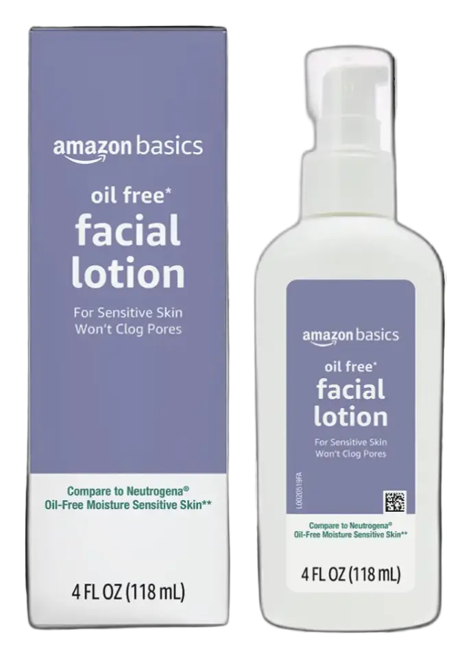 Amazon Basics Basics Oil Free Facial Lotion