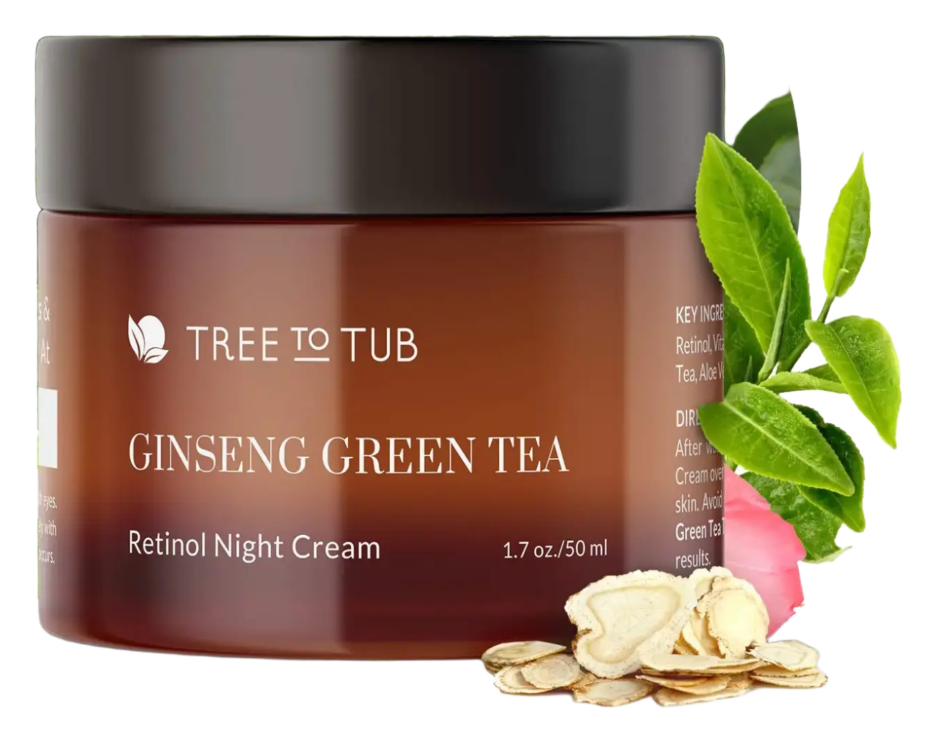 Tree to Tub Ginseng Green Tea Anti-Aging Retinol Eye Cream