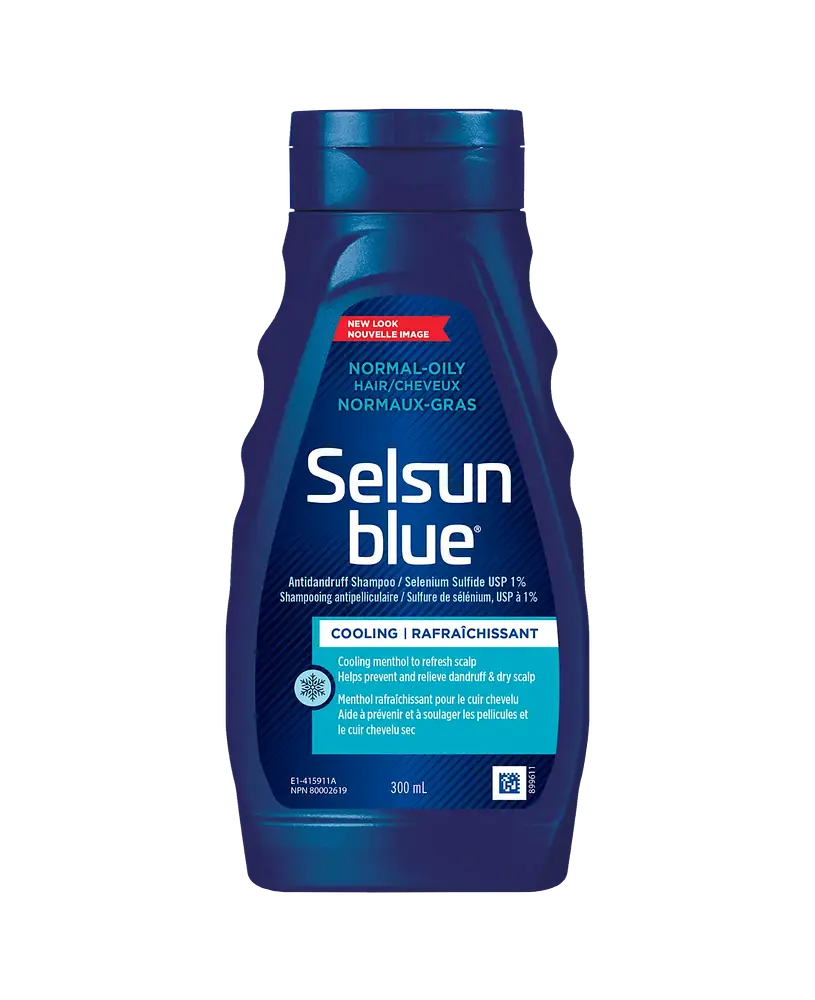 Selsun Blue Normal-Oily Cooling Antidandruff Shampoo