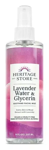 Heritage Store Lavender Water & Glycerin Soothing Facial Mist