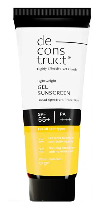 Deconstruct Gel Sunscreen SPF 55+