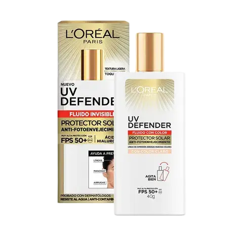 L'Oreal UV Defender Fluido Invisible Sunscreen SPF 50+ Latin America
