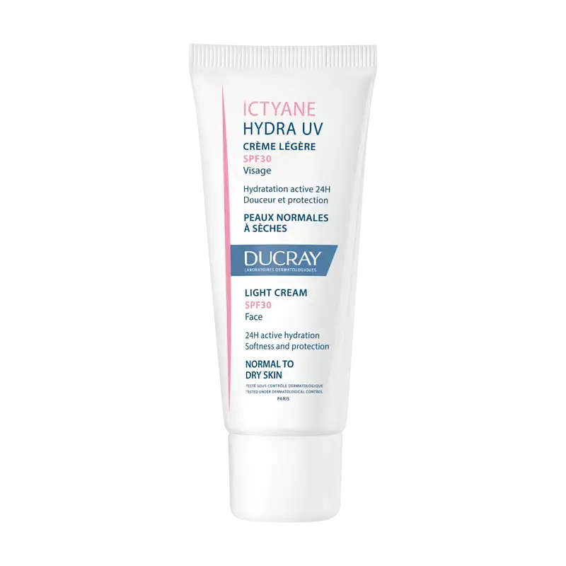 Ducray Ictyane Hydra UV Light Face Cream SPF30