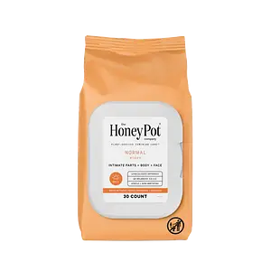 The Honey Pot Feminine Cleansing Wipes Normal