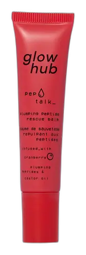 Glow Hub Beauty Pep Talk Plumping Peptide Rescue Balm Cranberry