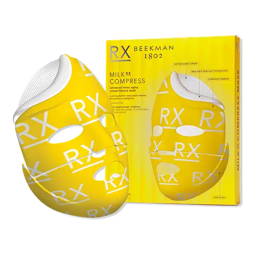 Beekman 1802 Milk RX Compress Advanced Better Aging Cream-Infused Mask