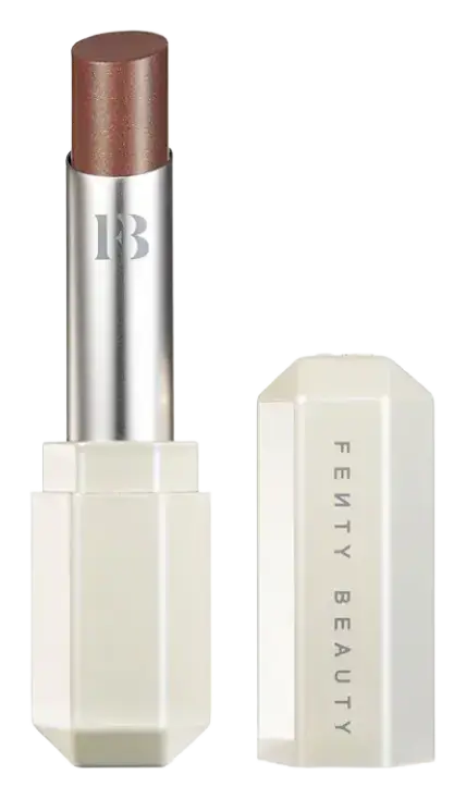 Fenty Beauty Slip Shine Sheer Shiny Lipstick Bubble Rum