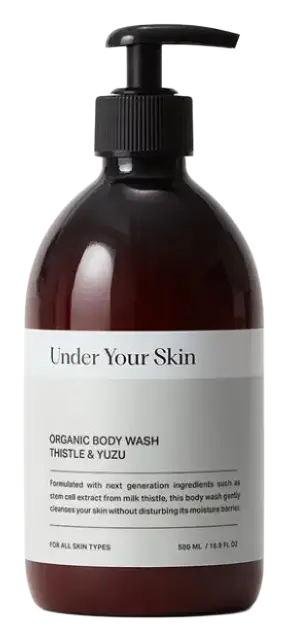 Under Your Skin Organic Body Wash Thistle/Yuzu