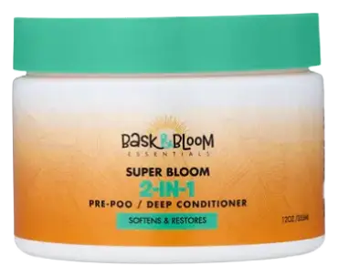 Bask & Bloom Super Bloom 2 In 1 Prepoo & Deep Conditioner