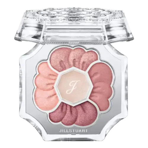 Jill Stuart Dressed Bloom Eyeshadow Palette 02 Peony Embroidery