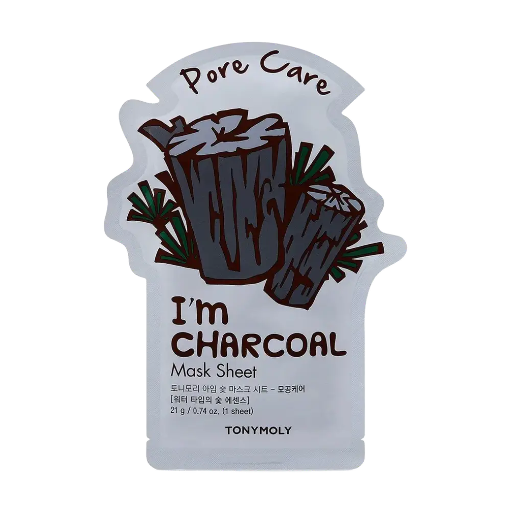 TONYMOLY I'm Sheet Mask Charcoal Pore Care