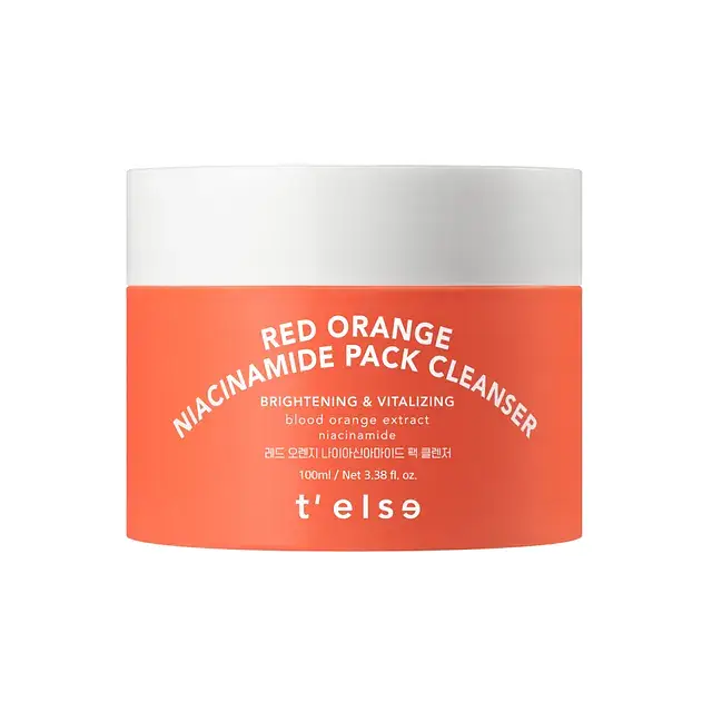 Real Barrier T'Else Red Orange Niacinamide Pack Cleanser
