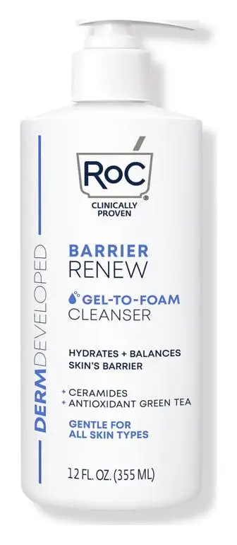 RoC Barrier Renew Gel-To-Foam Cleanser