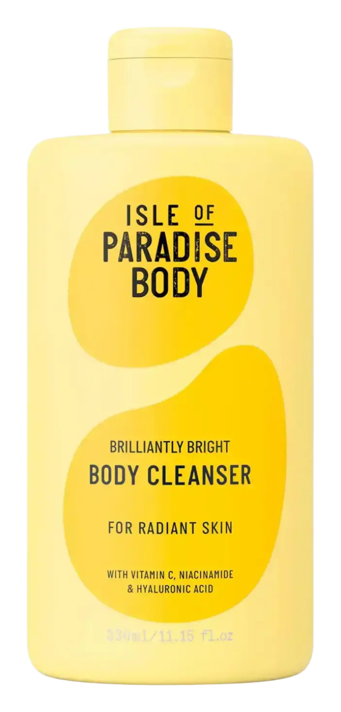 Isle of Paradise Brilliantly Bright Body Cleansing Wash with Vitamin C & Niacinamide