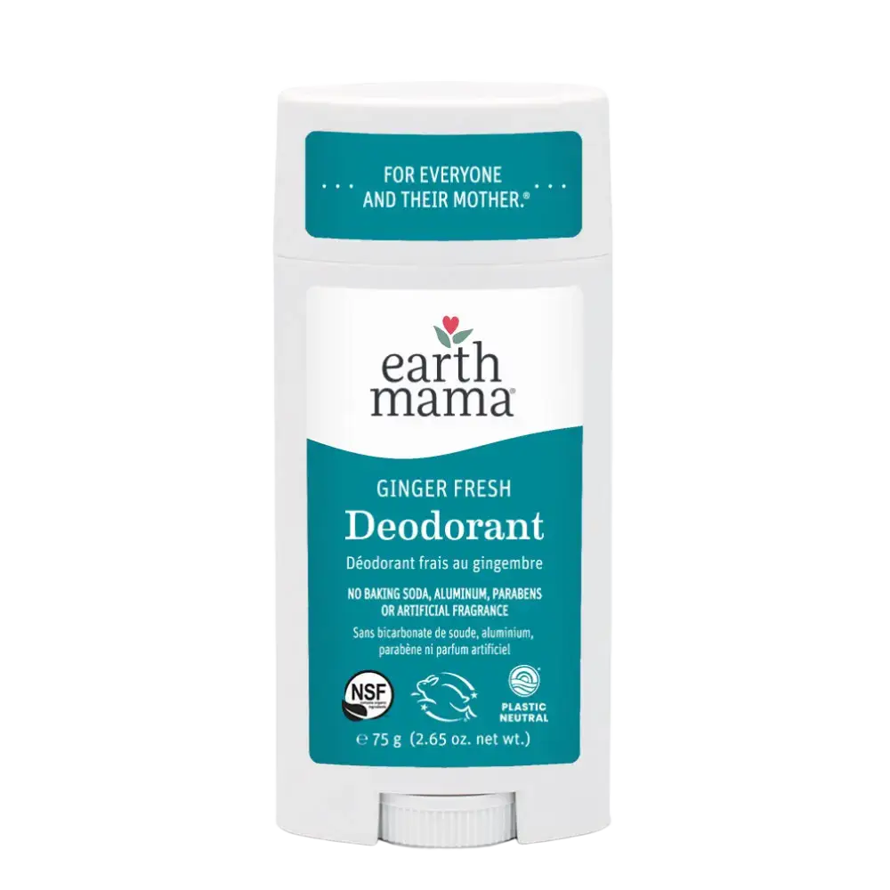Earth Mama Organics Deodorant Ginger Fresh