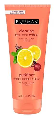 Freeman Clearing Sweet Tea & Lemon Peel Off Clay Mask