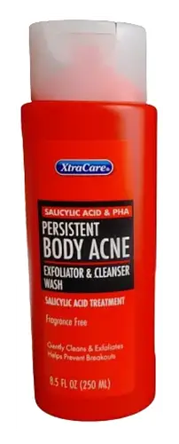 Xtracare Persistent Body Acne Exfoliator & Cleanser With Salicylic Acid & PHA