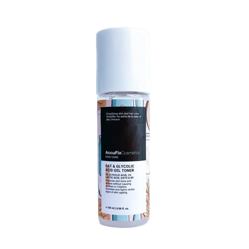 Accufix Cosmetics Oat & Glycolic Acid Gel Toner