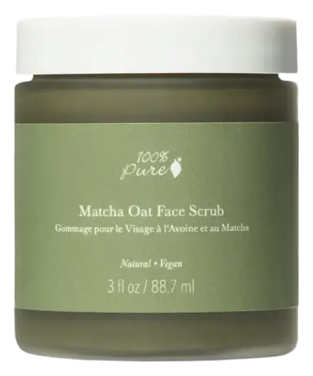 100% Pure Matcha Oat Face Scrub