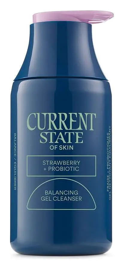 Current State Strawberry + Probiotic Balancing Gel Cleanser