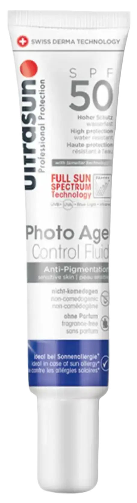 Ultrasun Photo Age Control Fluid Anti-Pigmentation Sunscreen SPF 50