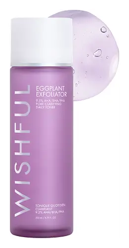 Wishful Eggplant Exfoliator Pore Clarifying Daily Toner