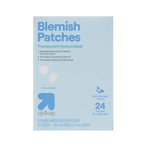 up&up Translucent Hydrocolloid Blemish Patches