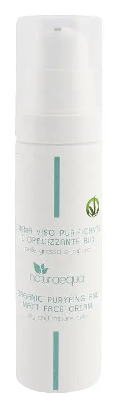 NaturaEqua Crema Viso Purificante e Opacizzante