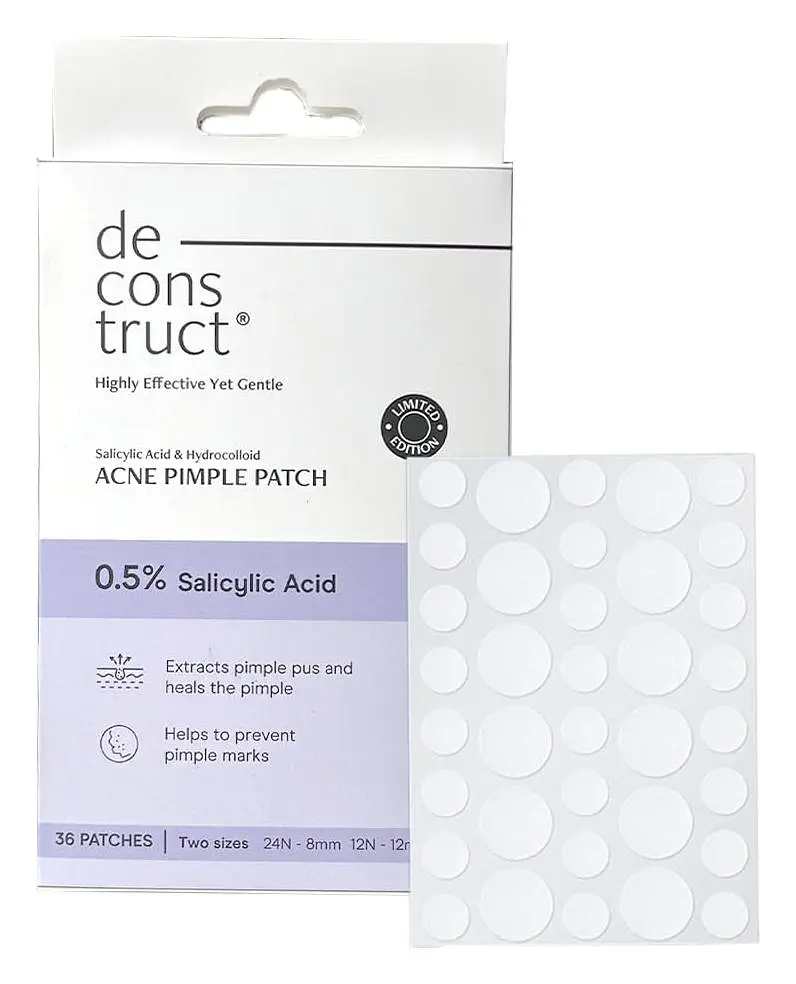 Deconstruct Salicylic Acid & Hydrocolloid Acne Pimple Patch