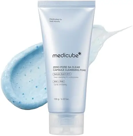 MediCube Zero Pore SA Clear Capsule Cleansing Foam