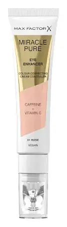 Max Factor X Miracle Pure Eye Enhancer Colour Correcting Cream Concealer 01 Rose