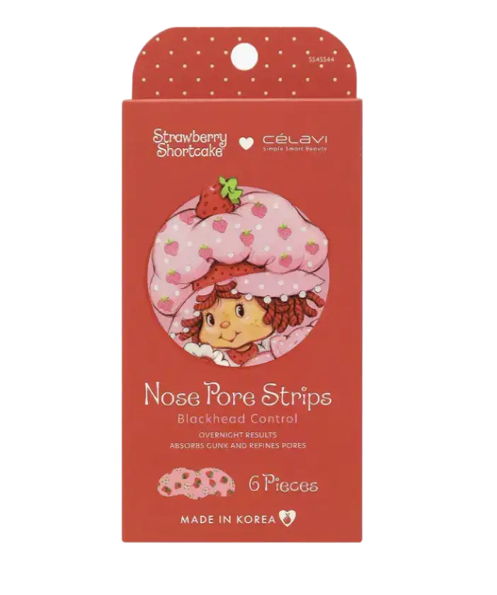 Celavi Célavi X Strawberry Shortcake Nose Pore Strips