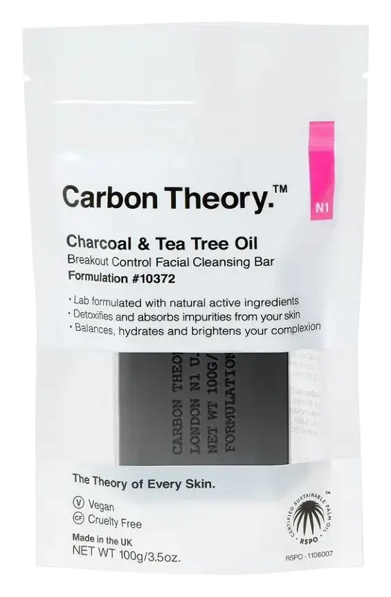 Carbon Theory Charcoal & Tea Tree Oil Cleansing Bar