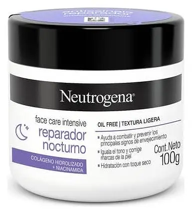 Neutrogena Face Care Intensive Reparador Nocturno Mexico