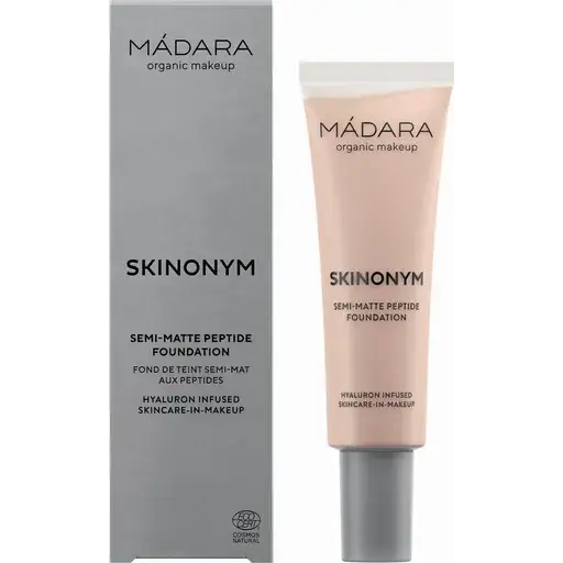 Madara Skinonym Semi-Matte Peptide Foundation Rose ivory