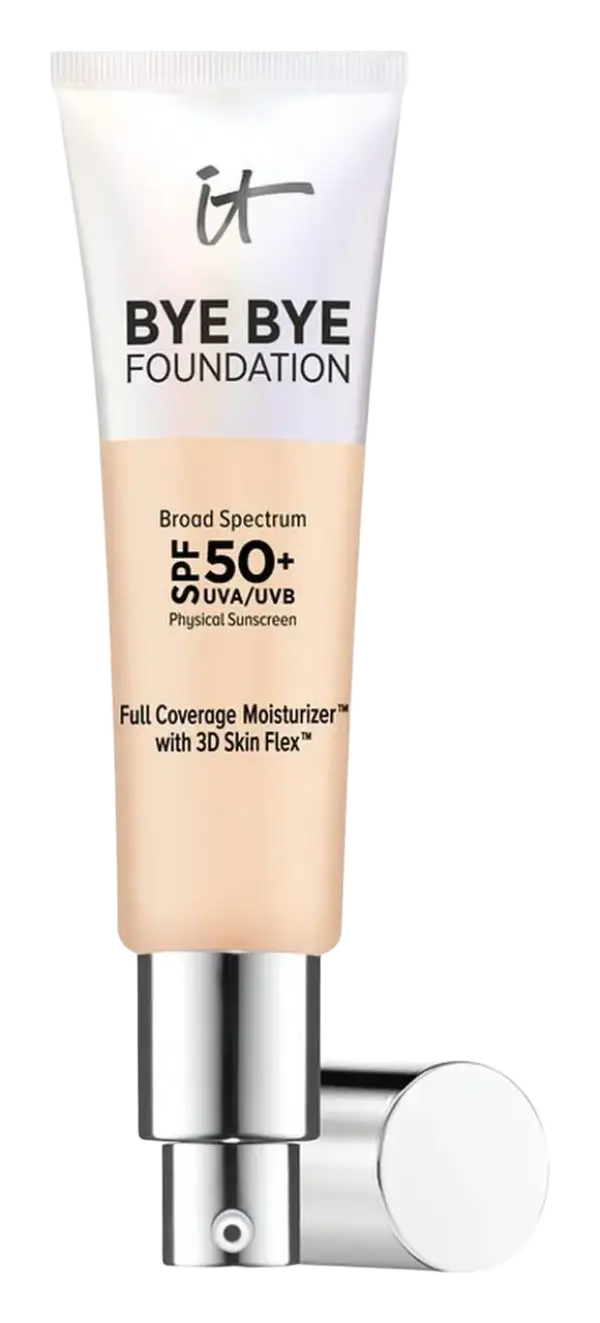 IT Cosmetics Bye Bye Foundation Full Coverage Moisturizer SPF 50+ Light (W)