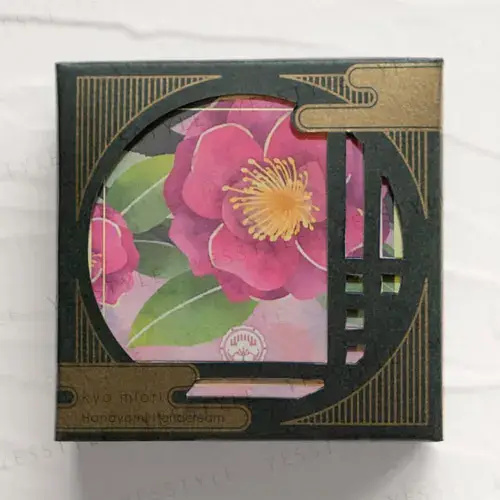 Kyo-Miori Hanayomi Hand Cream November Sasanqua Flower