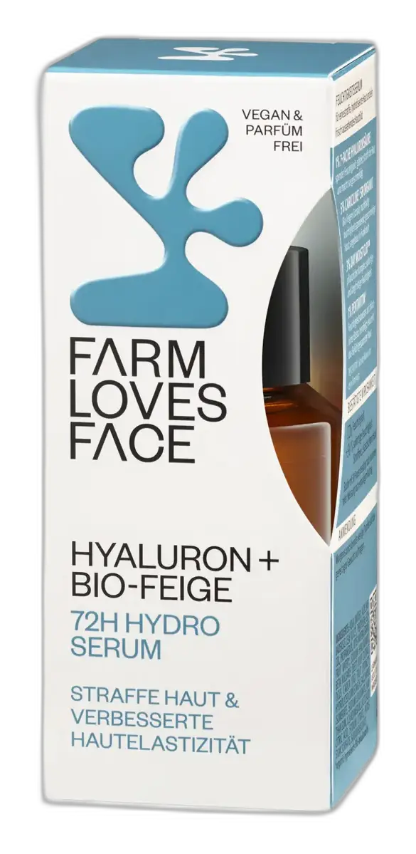 Farm Loves Face Hyaluron + Bio-Feige 72h Hydro Serum