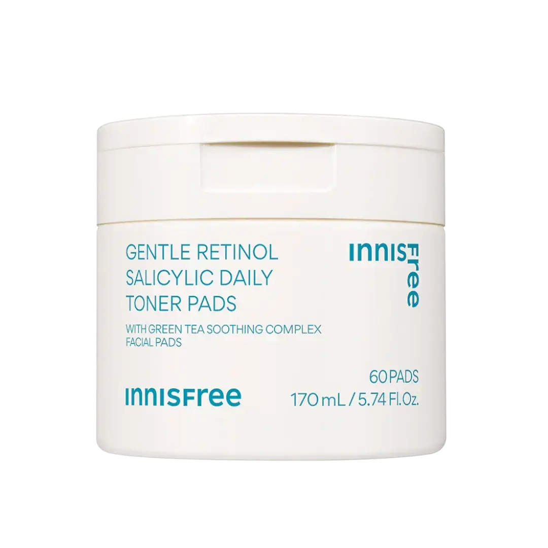 innisfree Gentle Retinol Salicylic Daily Toner Pads