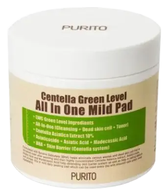 PURITO Centella Green Level All In One Mild Pad