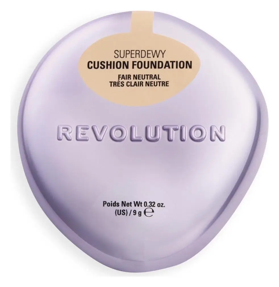 Revolution Beauty Superdewy Cushion Foundation Fair Neutral