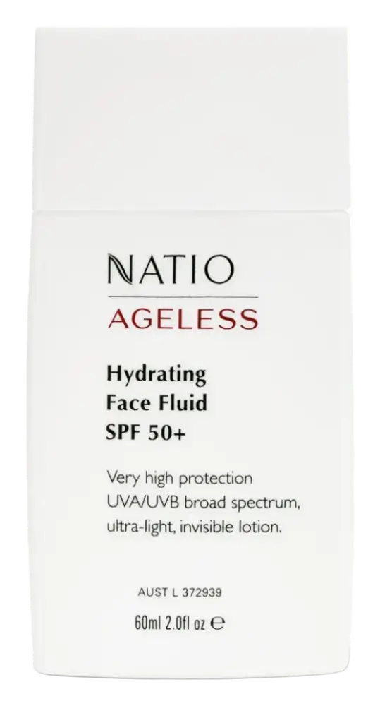 Natio Ageless Hydrating Face Fluid SPF 50+