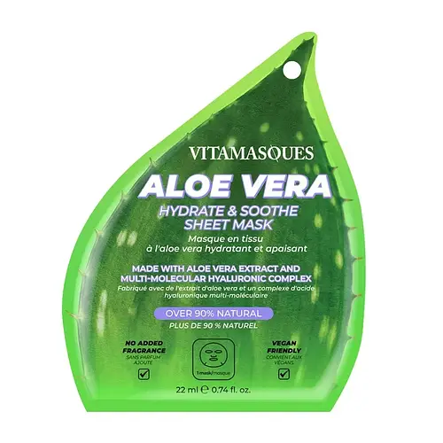 Vitamasques Aloe Vera Hydrate & Soothe Sheet Mask