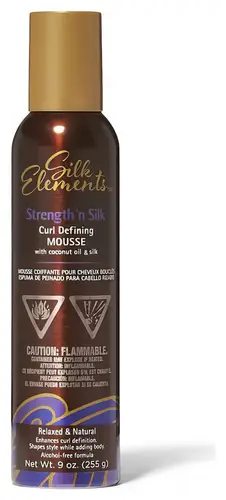 Silk Elements Strength 'N Silk Curl Defining Mousse