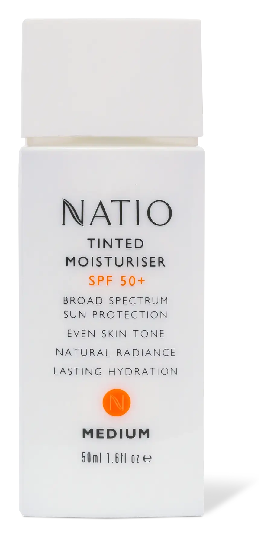 Natio Tinted Moisturiser SPF 50+ Medium