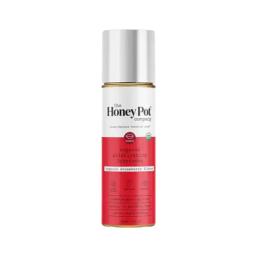The Honey Pot Organic Moisturizing Lubricant Strawberry
