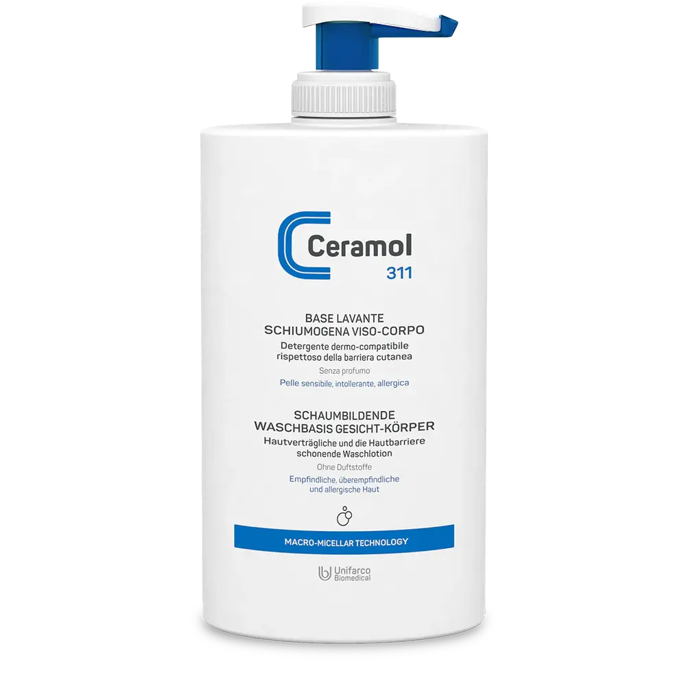 Ceramol Face And Body Foaming Cleansing Base 311