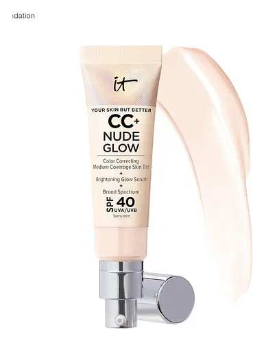 IT Cosmetics CC+ Nude Glow Lightweight Foundation SPF 40 Fair Beige