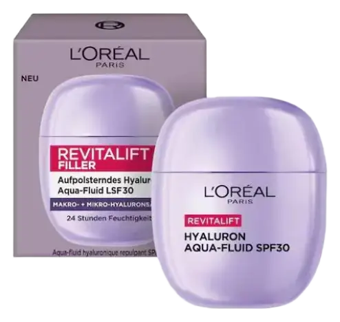 L'Oreal Revitalift Filler Aqua-Fluid SPF 30